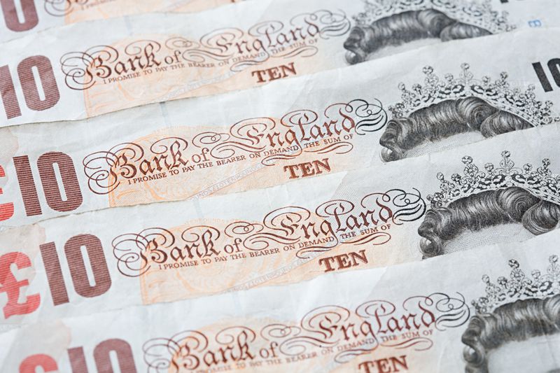 Ten pound notes