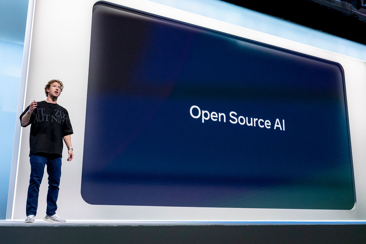 Meta CEO Mark Zuckerberg during the Meta Connect event in Menlo Park, California on Sept. 25, 2024