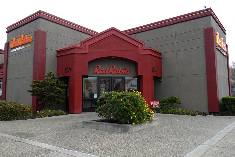 A Red Robin restaurant in San Bruno, California