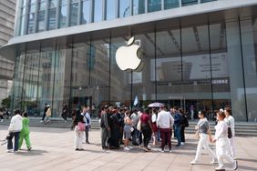 Apple store in Shanghai.