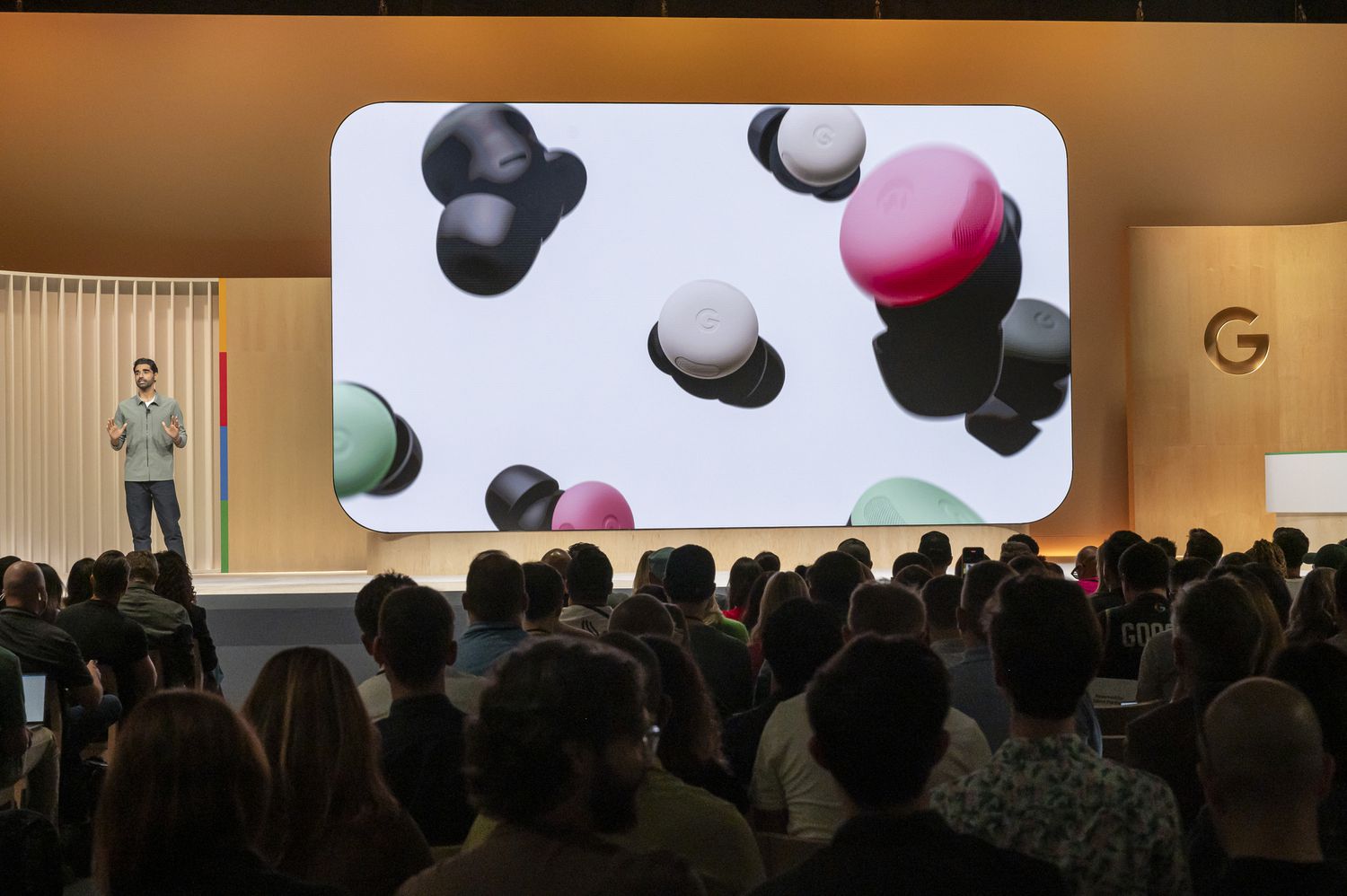 Sandeep Waraich, product manager at Alphabet Inc., during the Made By Google launch event in Mountain View, California, US, on Tuesday, Aug. 13, 2024.