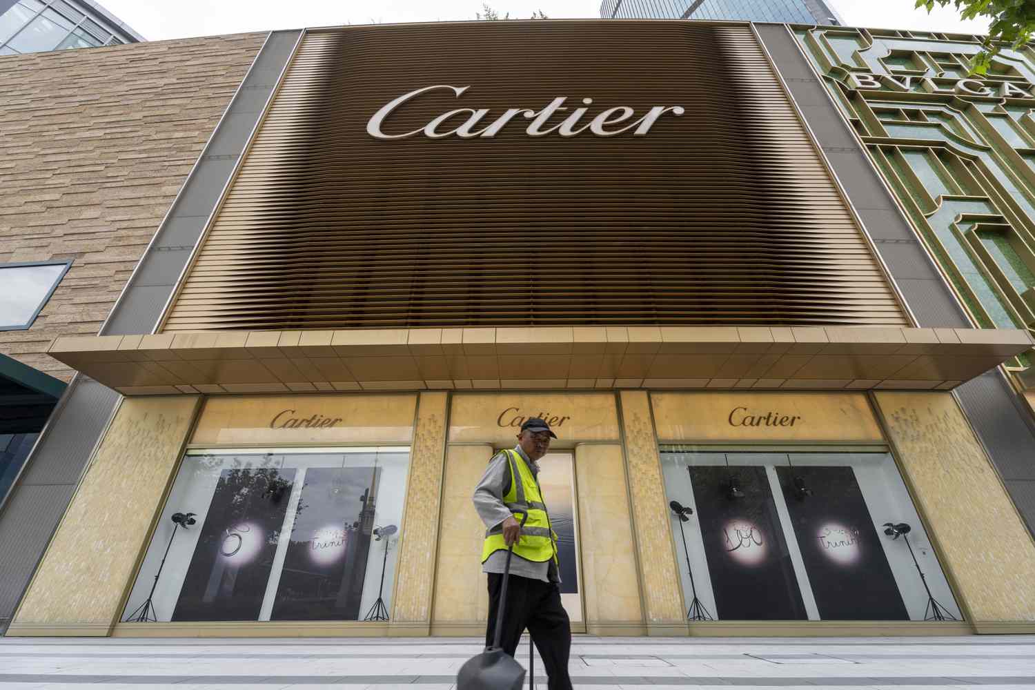 A Cartier store, owned by Richemont, in Shanghai, China.