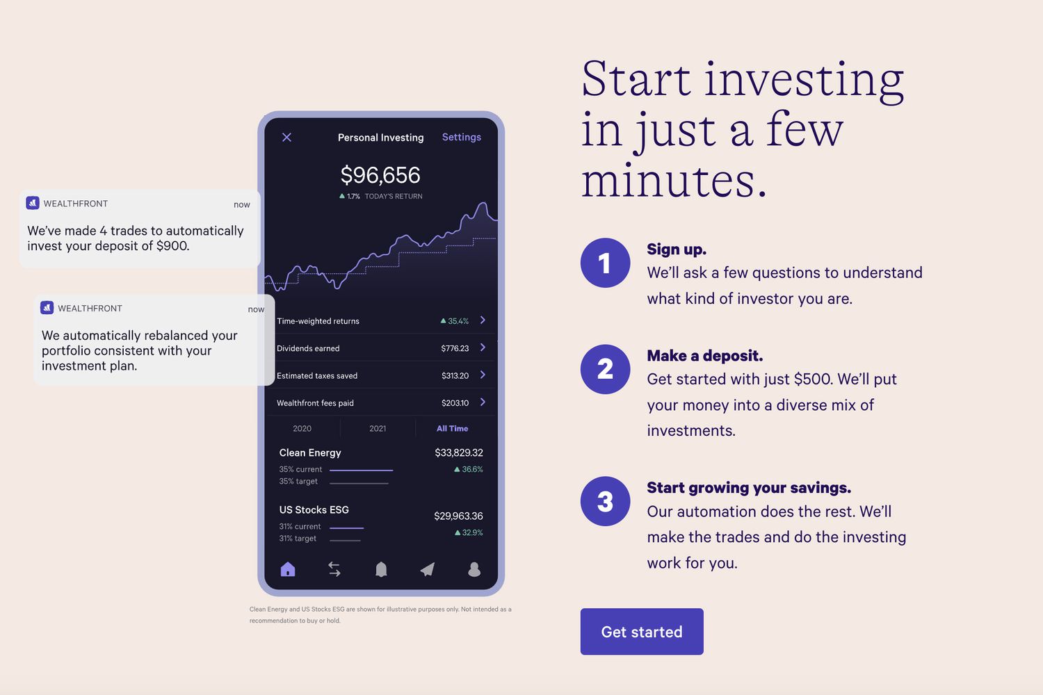 Wealthfront Review Account Set Up