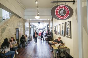 Inside a Chipotle restaurant in Charlotte, North Carolina. 