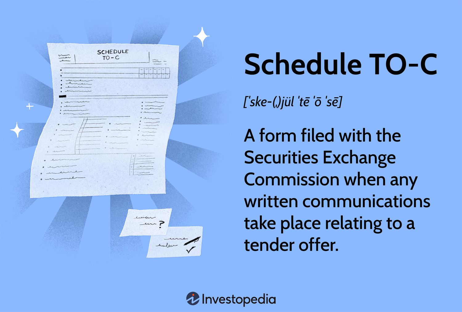 Schedule TO-C