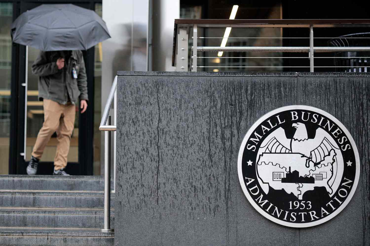Exterior of the U.S. Small Business Administration’s (SBA) headquarters.