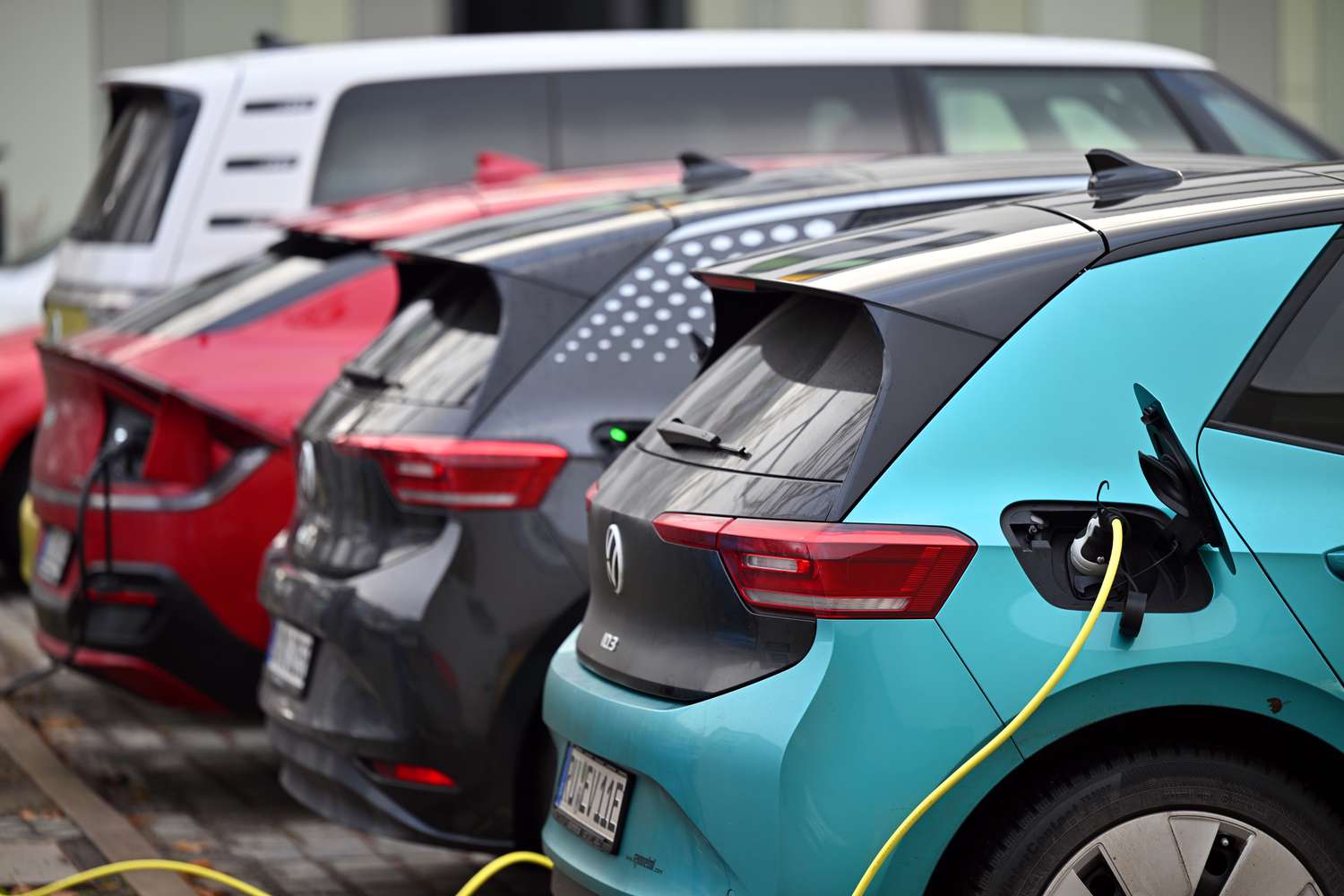 EVs charging in Europe