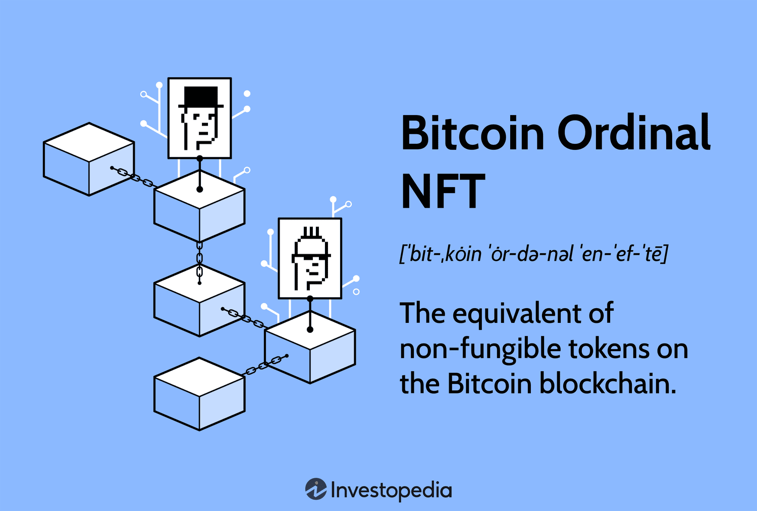 Bitcoin Ordinal NFT: The equivalent of non-fungible tokens on the Bitcoin blockchain.