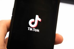 TikTok on a phone