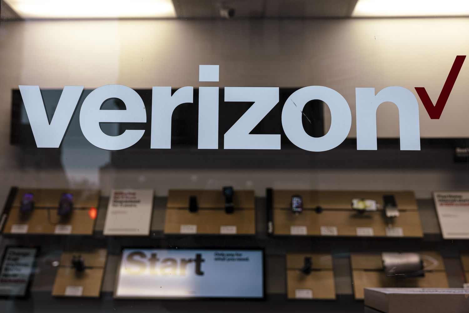A Verizon store in New York