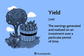 Yield: The earnings generated and realized on an investment over a particular period of time.