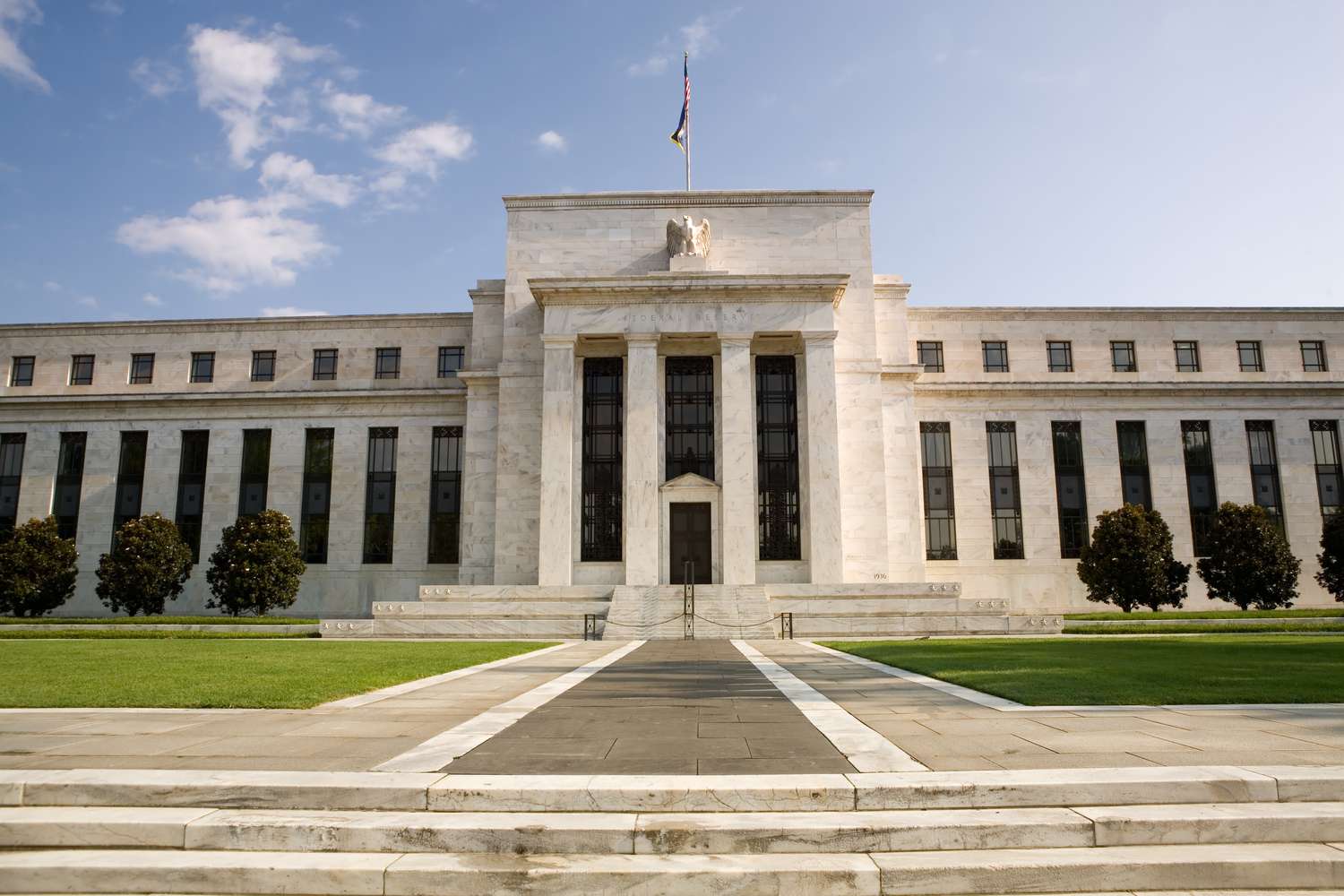 The Federal Reserve building in Washington, D.C.