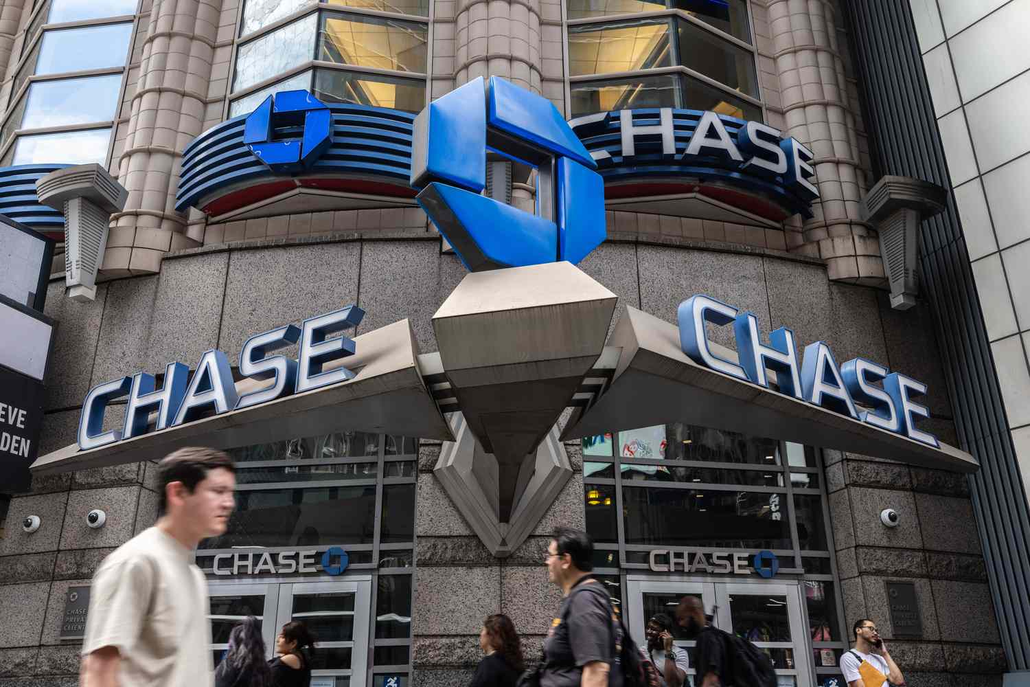 A Chase bank branch in New York