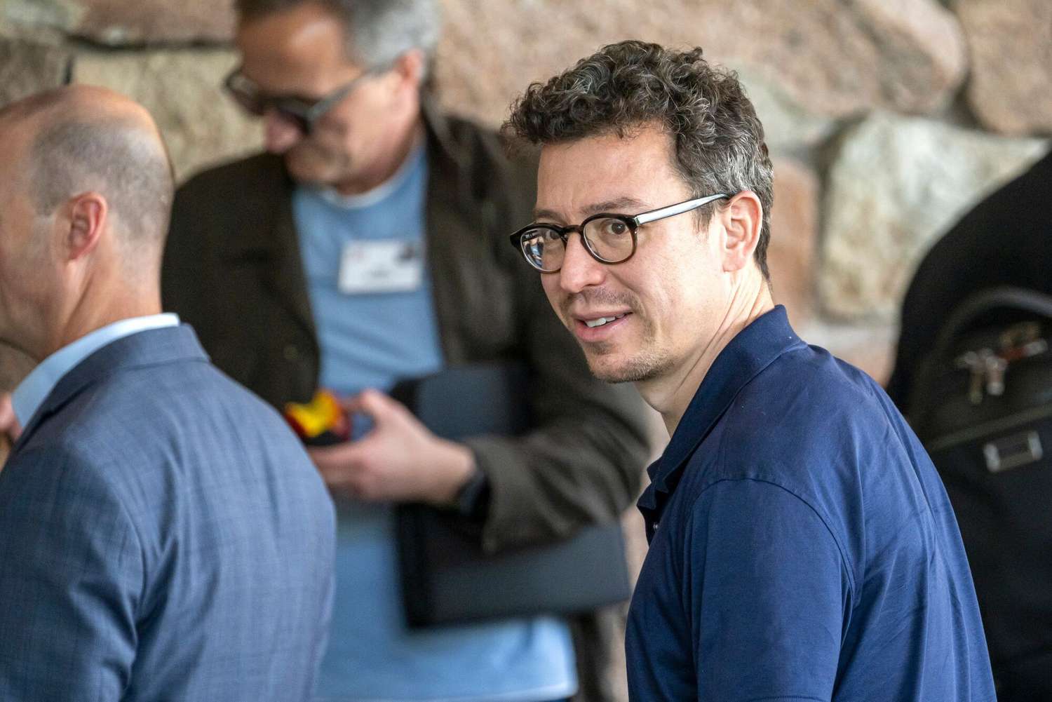 Luis von Ahn, co-founder and chief executive officer of Duolingo Inc., arrives for the Allen & Co. Media and Technology Conference in Sun Valley, Idaho, US, on Tuesday, July 9, 2024. 