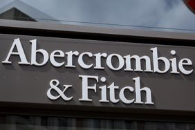 Sign for the clothing brand Abercrombie & Fitch on 7th May 2025 in London, United Kingdom