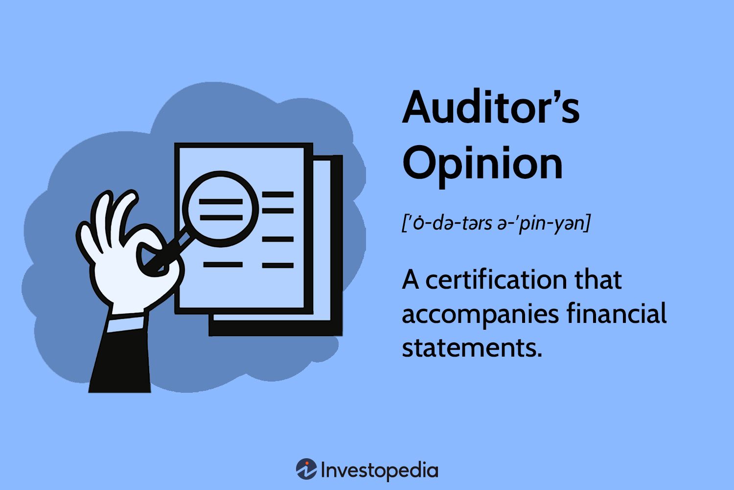 Auditor's Opinion