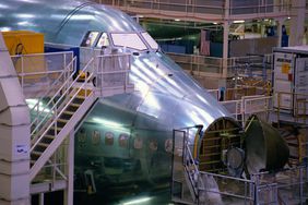 Boeing factory in Seattle 
