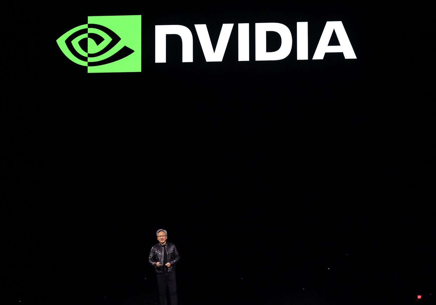  Nvidia CEO Jensen Huang at the Nvidia GTC Artificial Intelligence Conference on March 18, 2024 in San Jose, California.