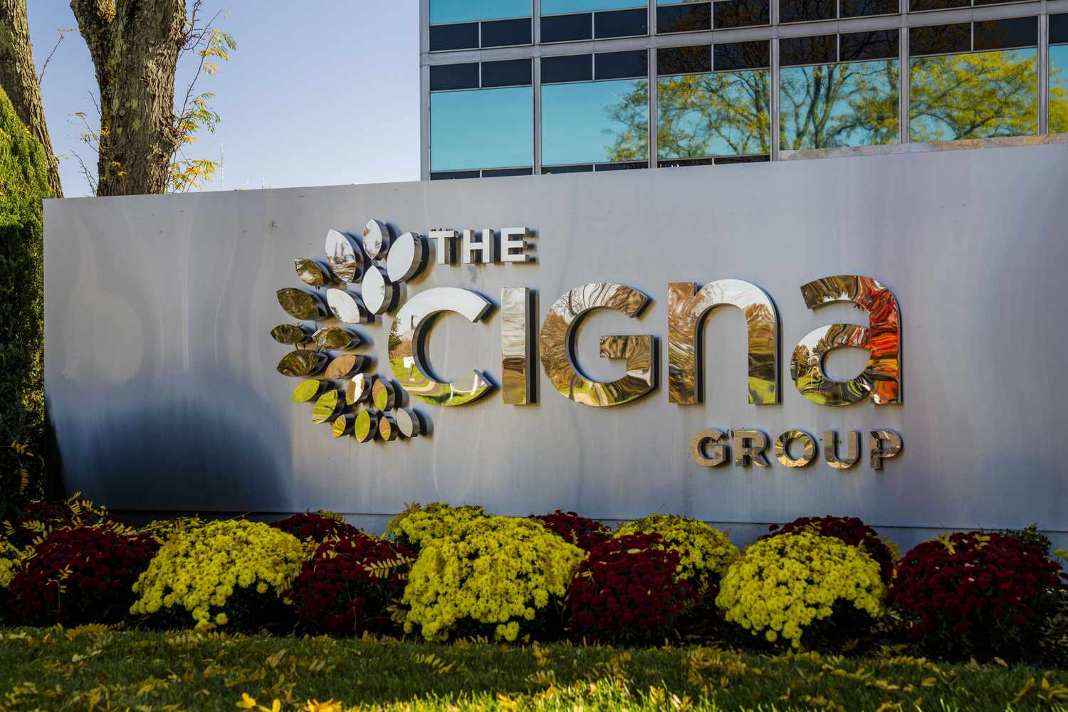 Cigna Group headquarters in Bloomfield, Connecticut. 