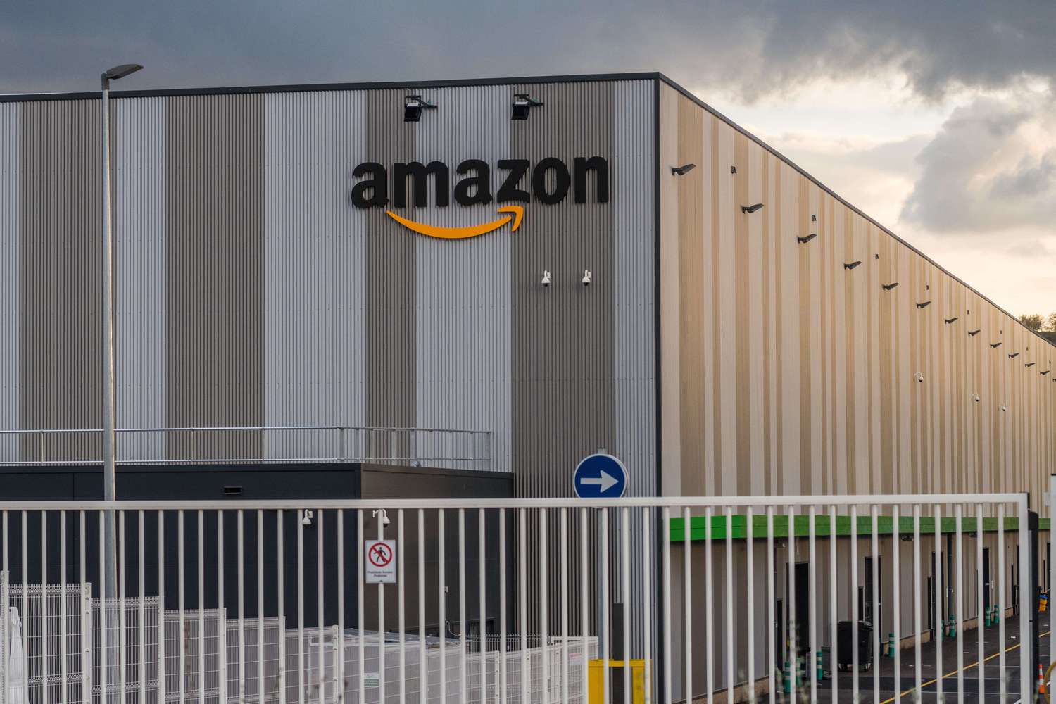 Amazon logistics center in Vicalvaro, Spain
