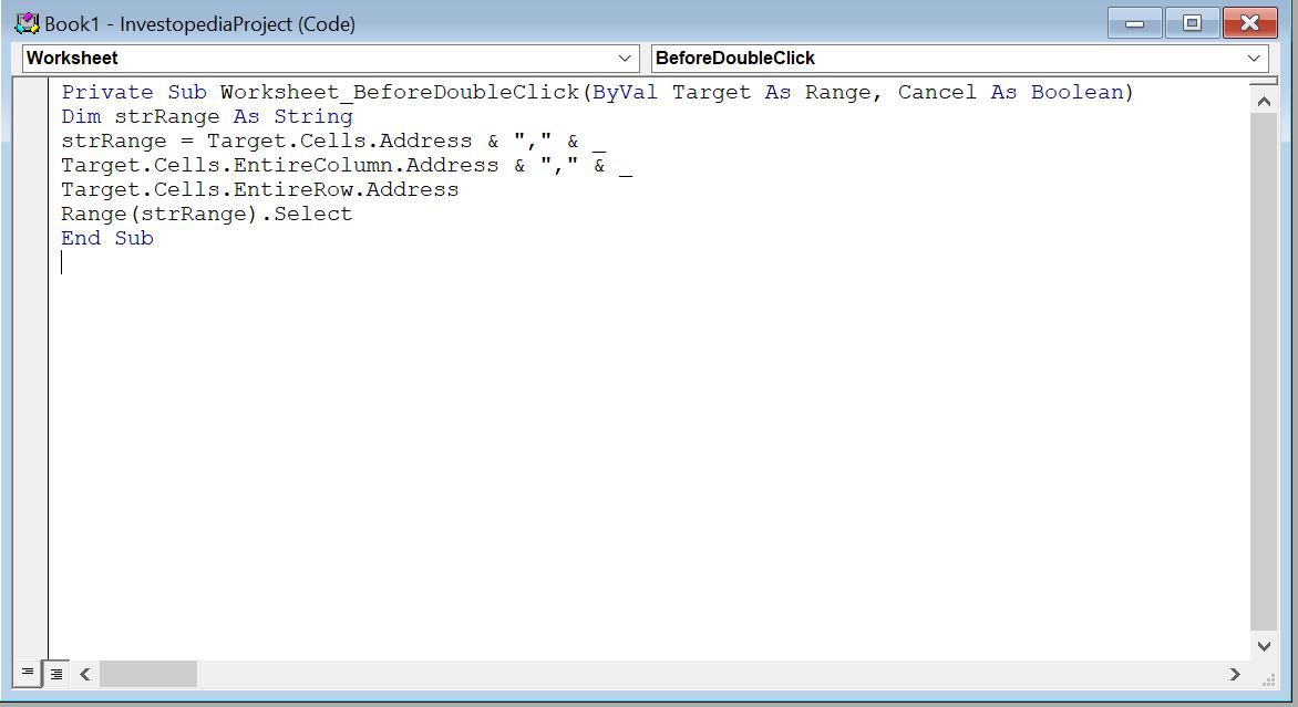VBA Example, Code with Coding