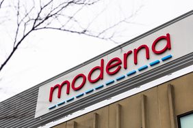 Moderna headquarters in Cambridge, Mass.
