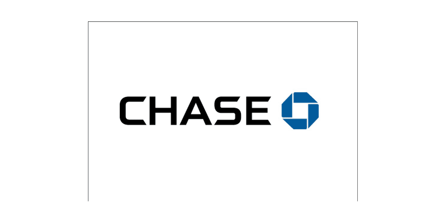 The Chase bank logo.