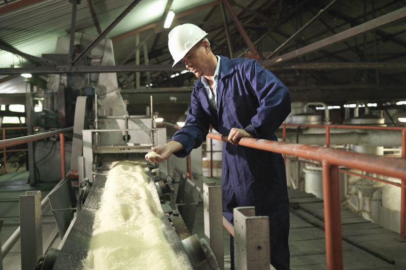 Man in factory