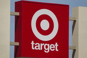A Target logo is displayed outside a store on April 25, 2025 in San Diego, California