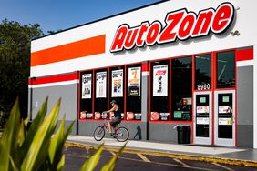 The front of an AutoZone store