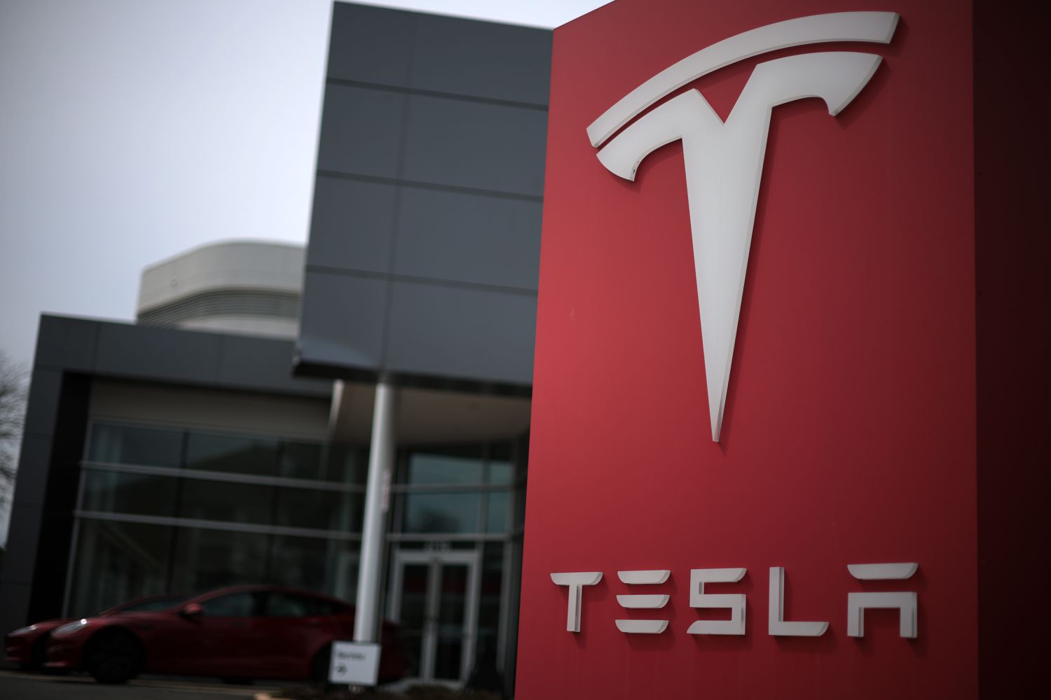 Tesla showroom
