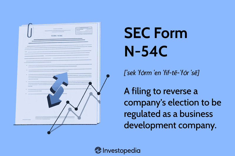 SEC Form N-54C