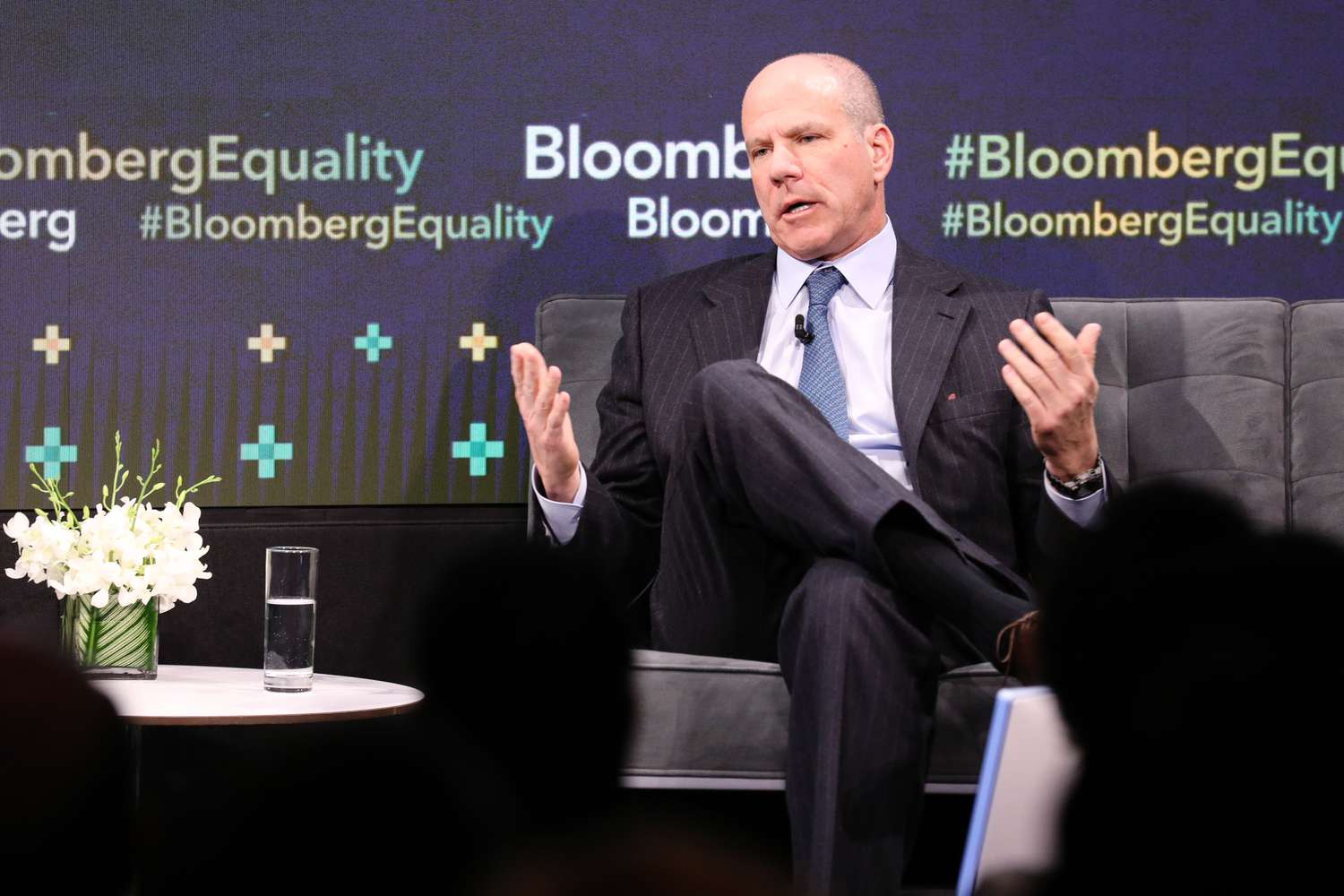 Jon Winkelried, co-chief executive officer and partner of TPG Capital LP, speaks during the Bloomberg Equality Summit