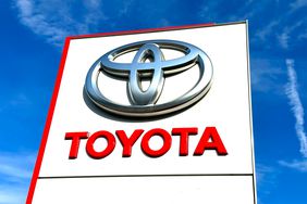 Toyota logo sign