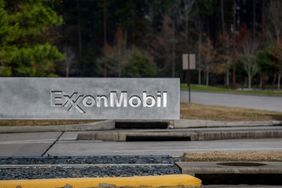 ExxonMobil headquarters sign