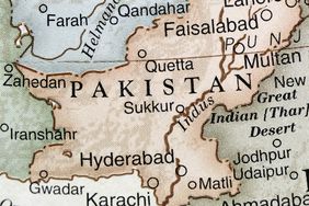Map of Pakistan and Its Borders